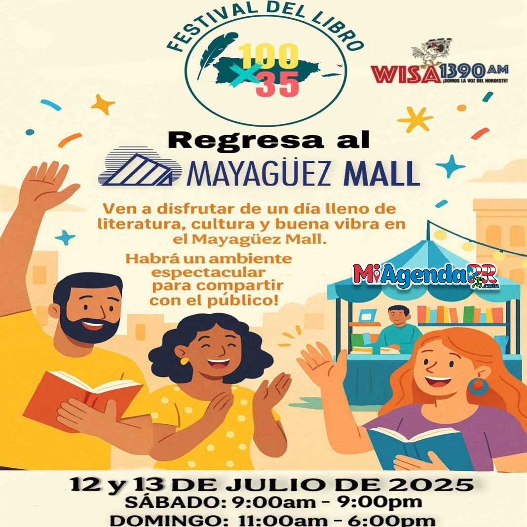Festival del Libro en Mayagüez Mall 2025