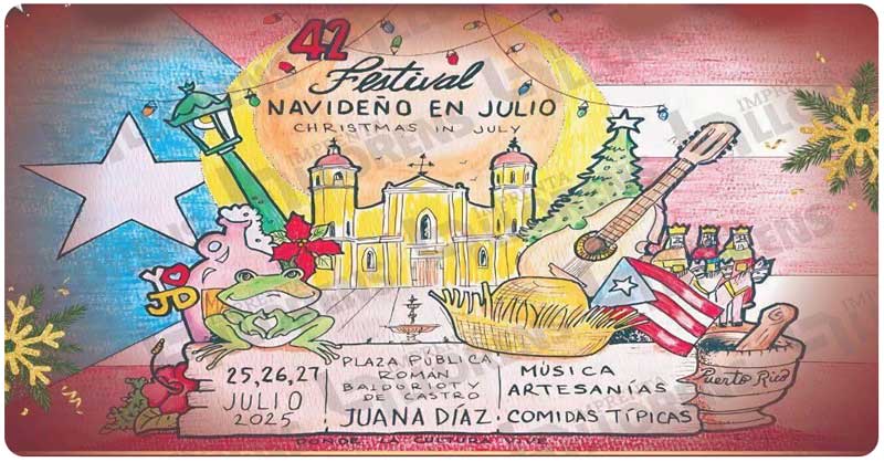 Festival Navideño en Julio de Juana Díaz 2025